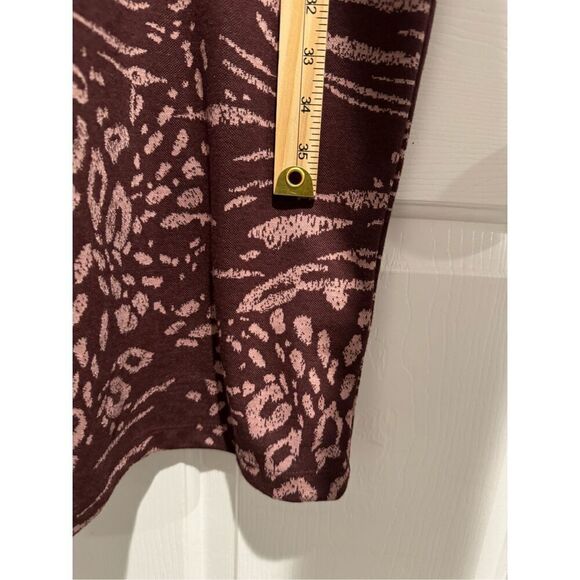 Ted Baker Brown and Pink Midi Dress - Picture 11 of 14